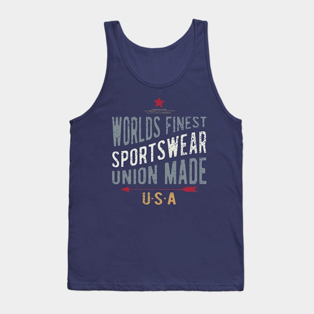 Worlds finest Sport wear Tank Top by Teefold